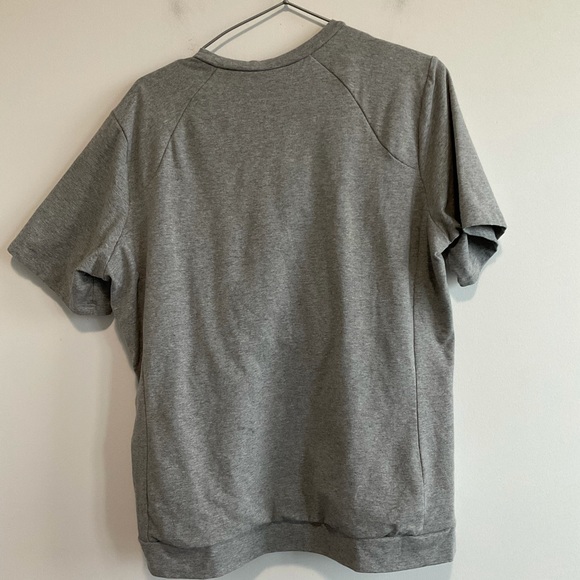 VIJA Design Men's Skin-To-Skin Kangaroo Short Sleeve Grey T-Shirt XL - Picture 4 of 9